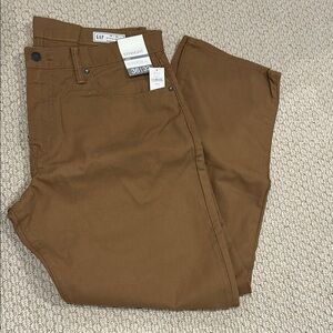 GAP Men's Brown Straight Pants